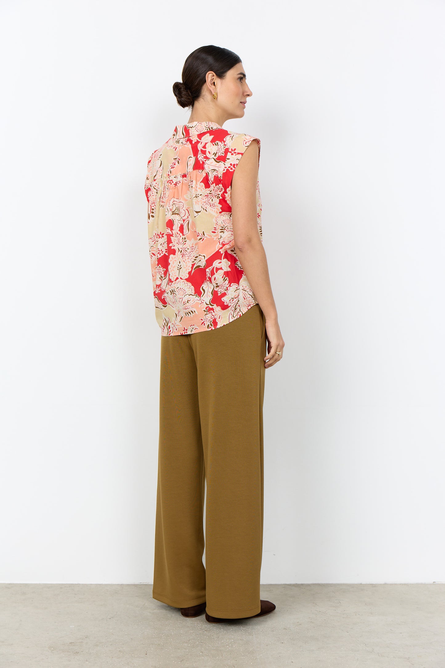 SC - Faldine 1 Blouse - Bittersweet Combi