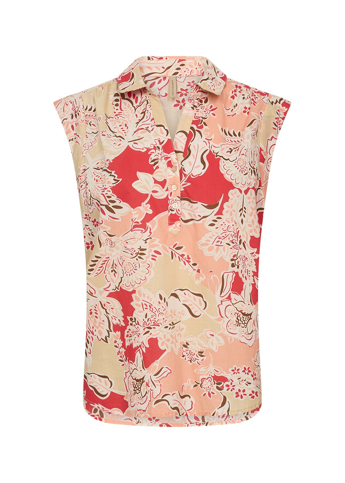 SC - Faldine 1 Blouse - Bittersweet Combi