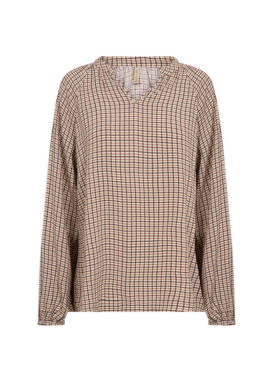 Soya Concept Halia Checked Blouse