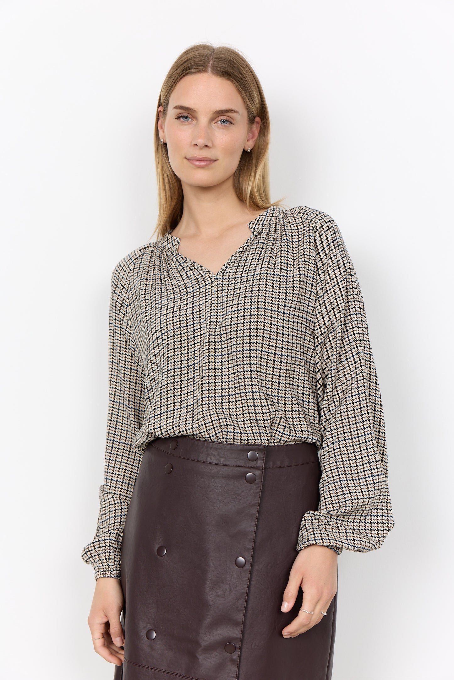 Soya Concept Halia Checked Blouse