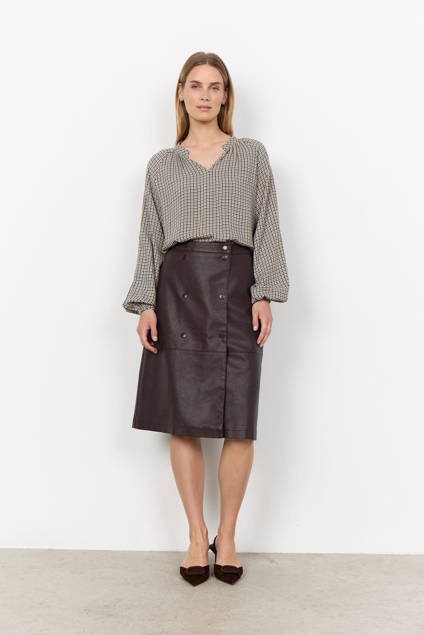 Soya Concept Halia Checked Blouse