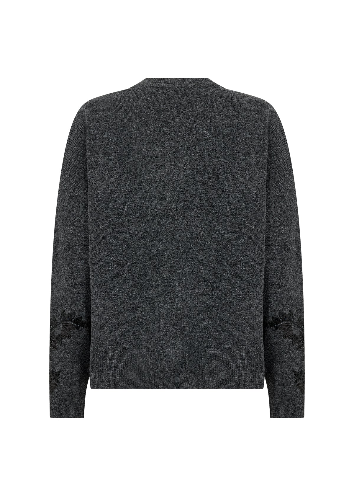 Soya Concept Orlean 17 Sequined Jumper - Grey