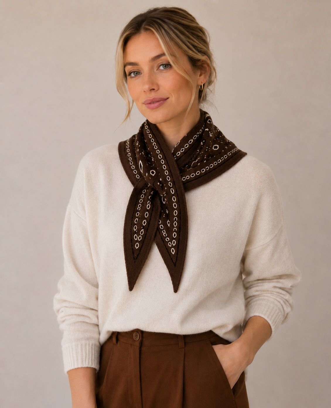 Triangular Bandana Scarf