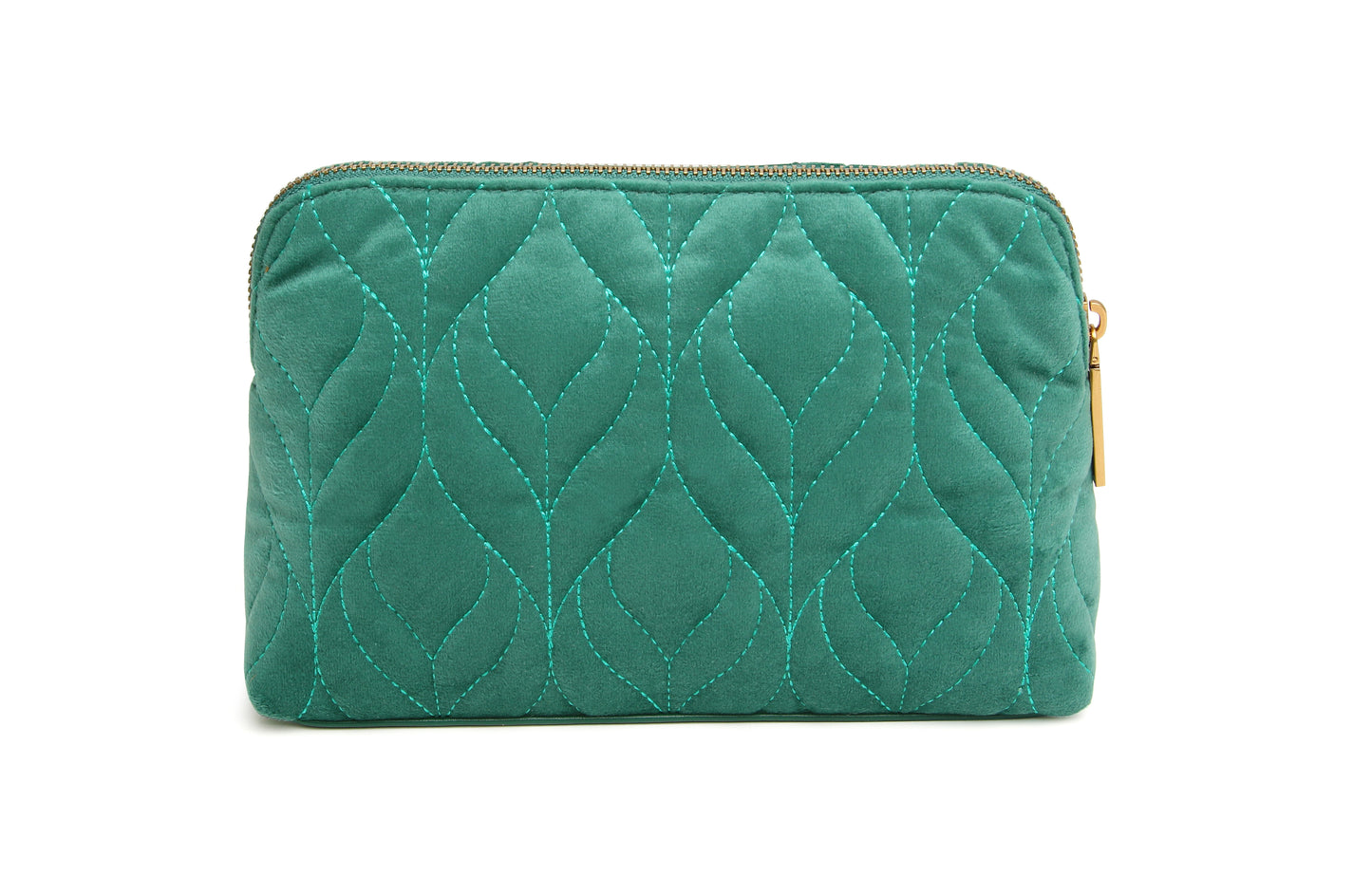 AW - Velvet Makeup Bag - Teal
