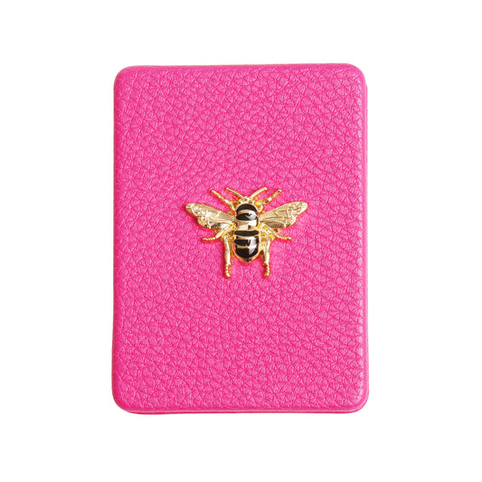 AW - Rectangular Mirror Compact - Hot Pink
