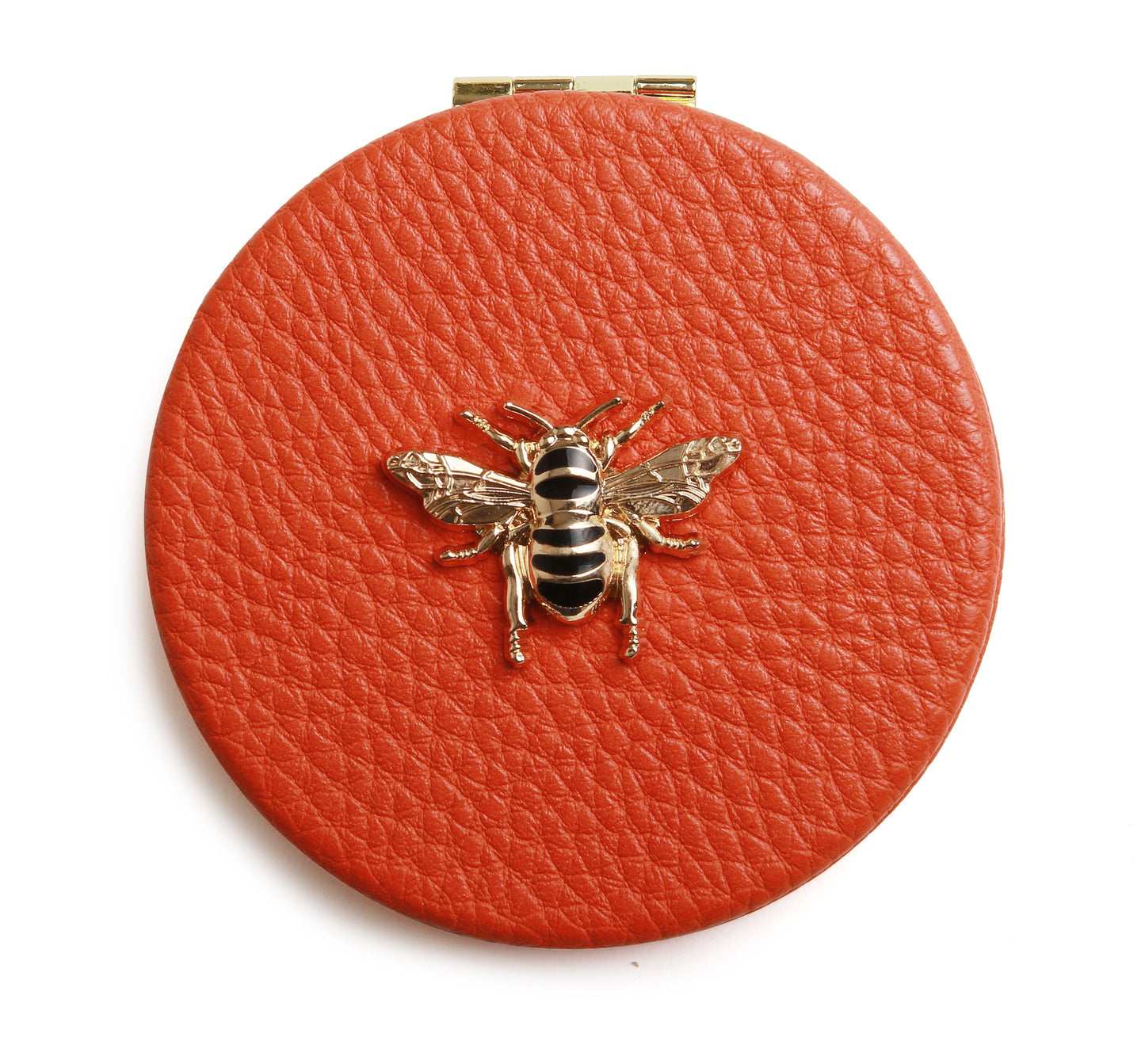 AW - Round Compact Mirror - Orange