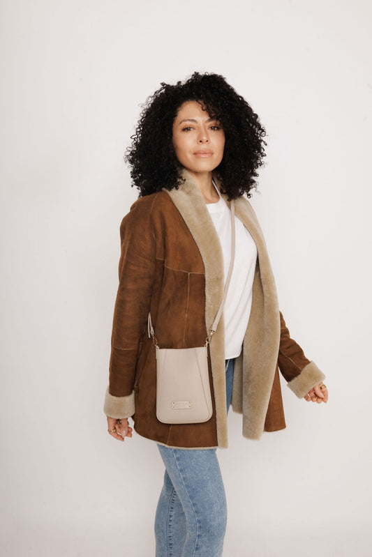 AW - Kensington Phone Crossbody Bag - Stone