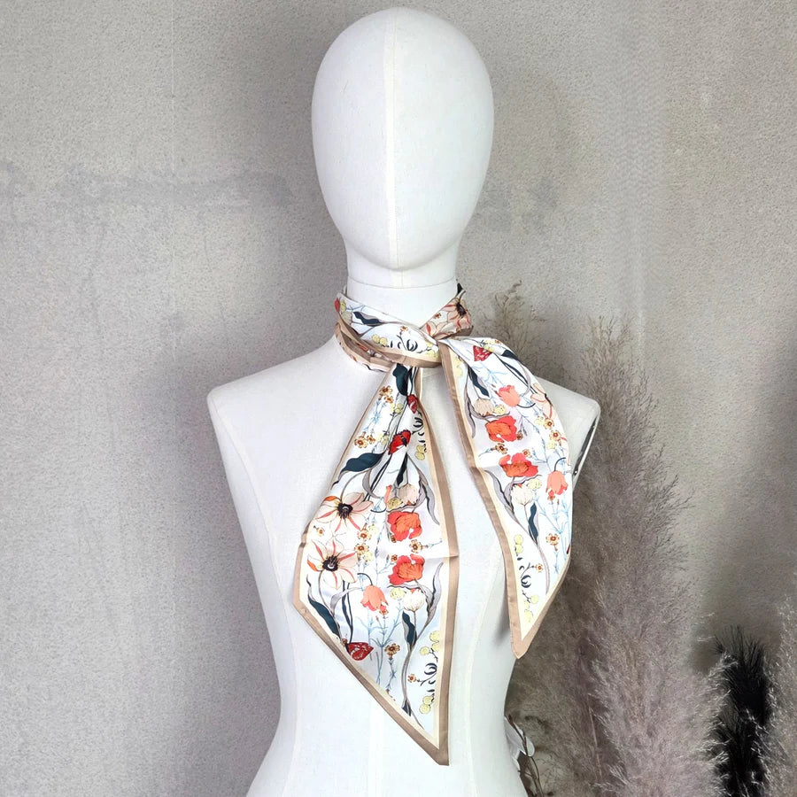 TD - Wildflower Silk Feel Scarf