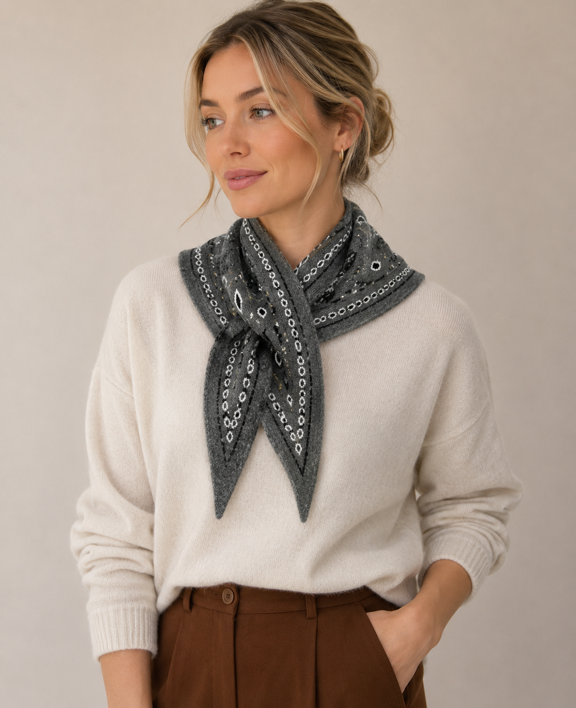 Triangular Bandana Scarf