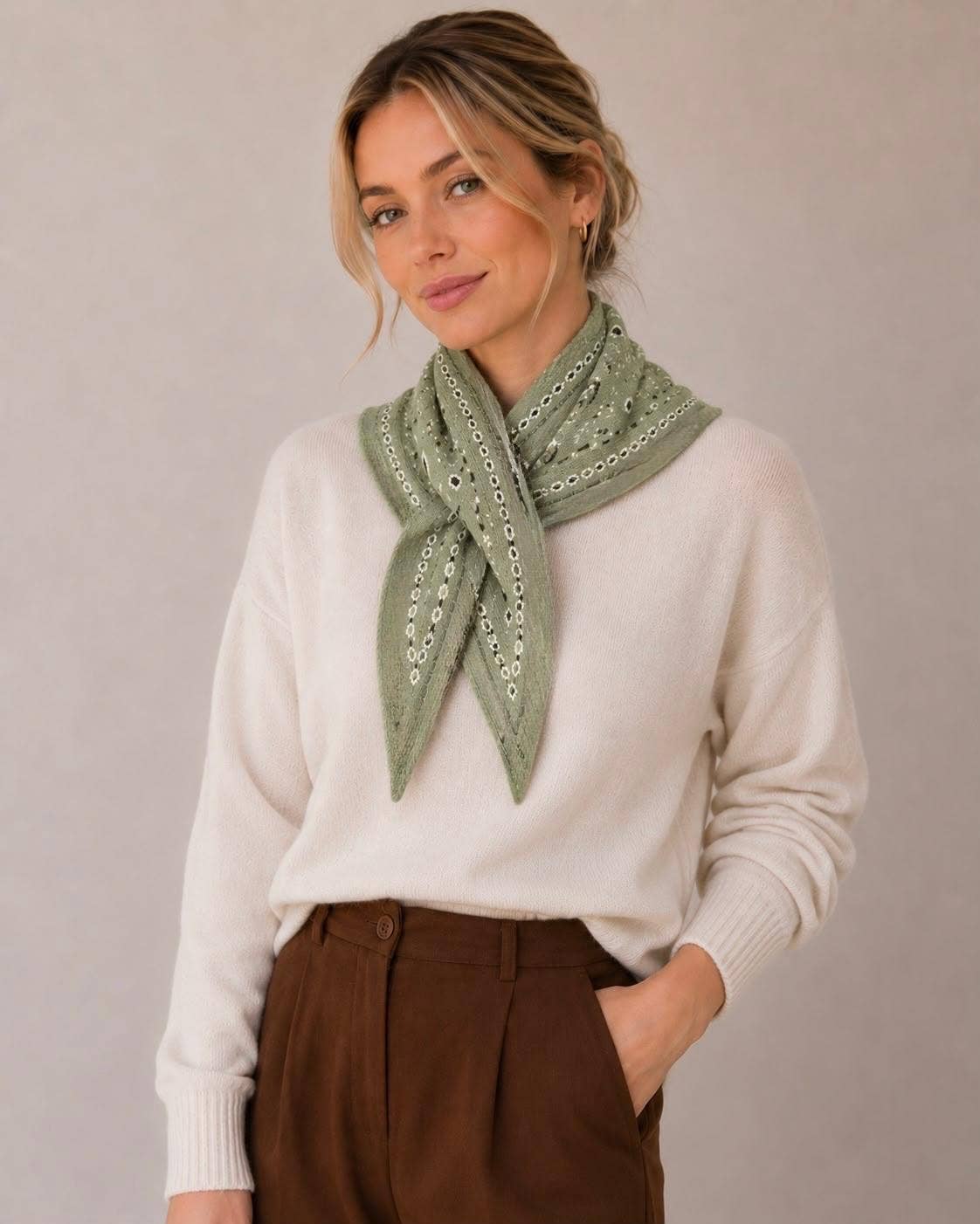 Triangular Bandana Scarf