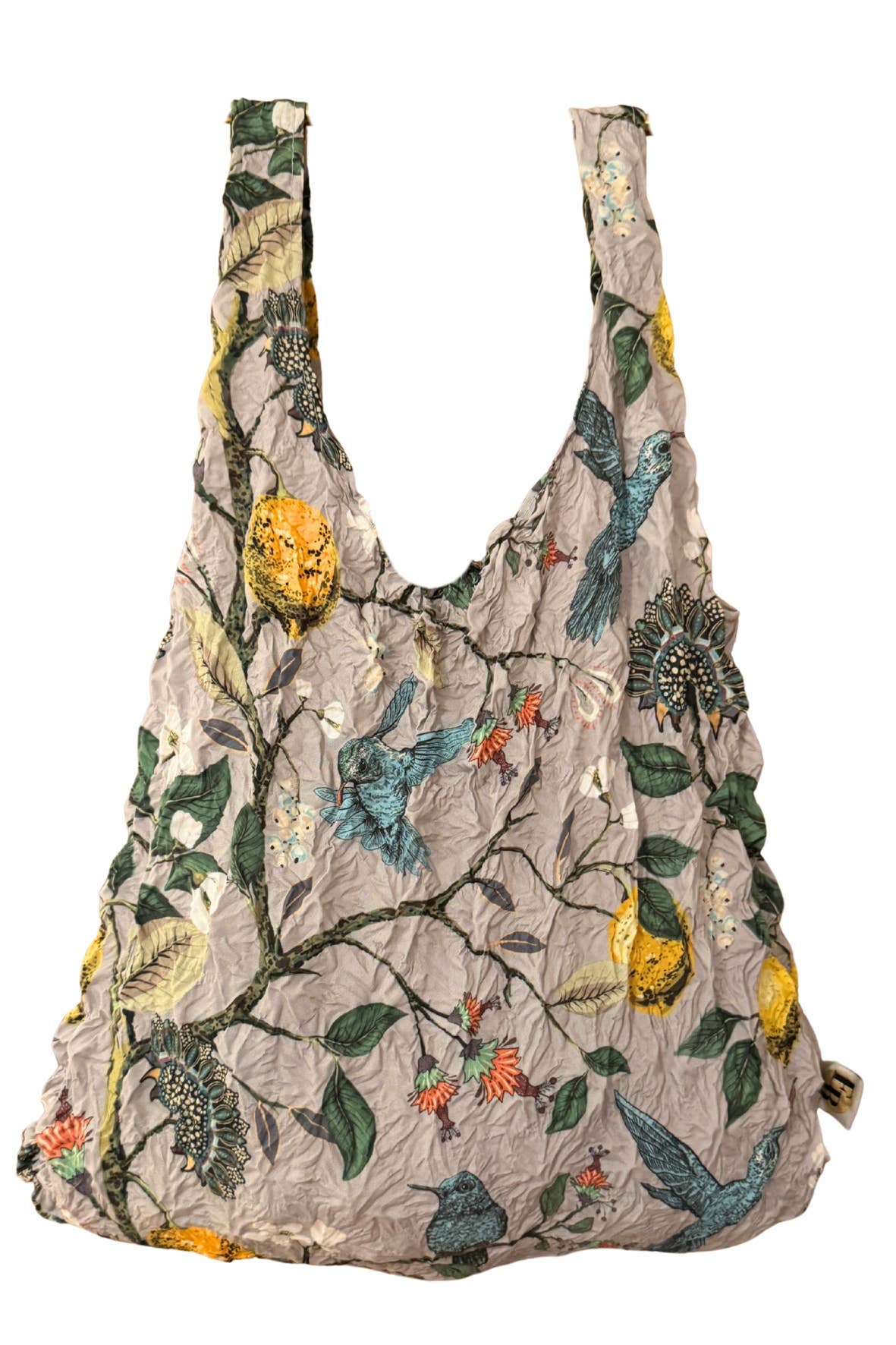 Tote Bag Stretchy Eco Sustainable - Hummingbird