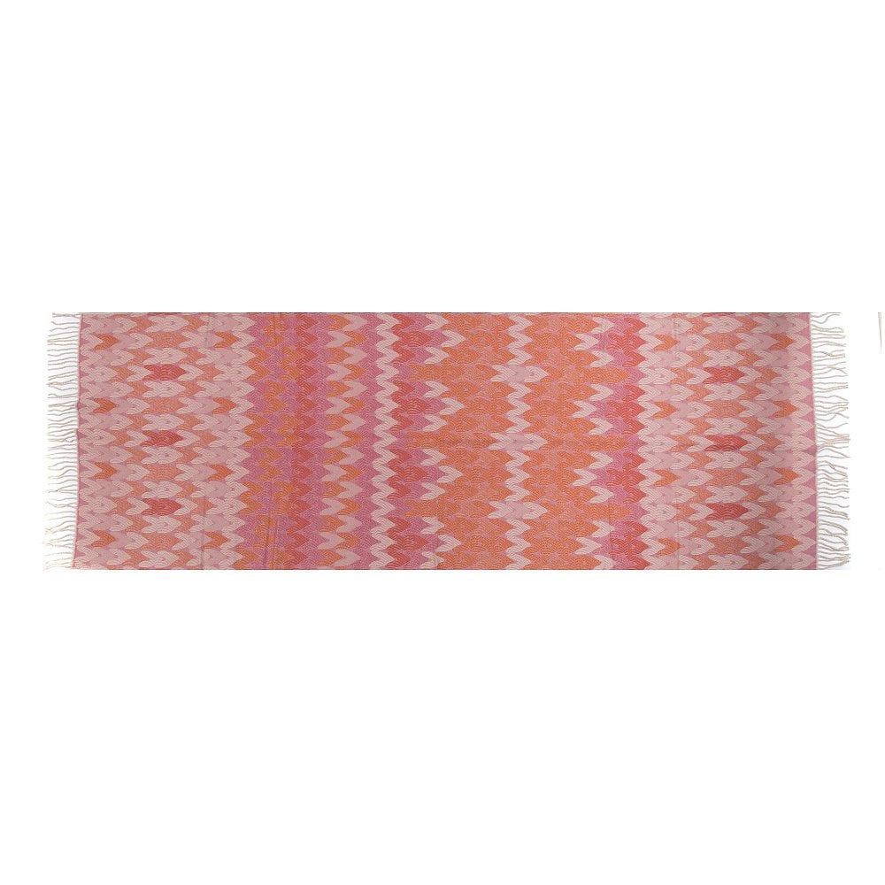 PL - Hearts Scarf - Peach Mix